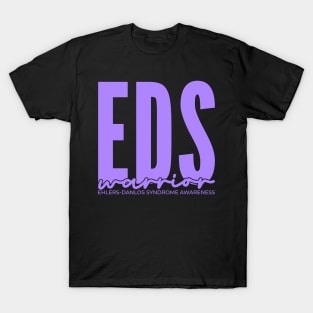 Ehlers-Danlos Syndrome: EDS Warrior Purple T-Shirt